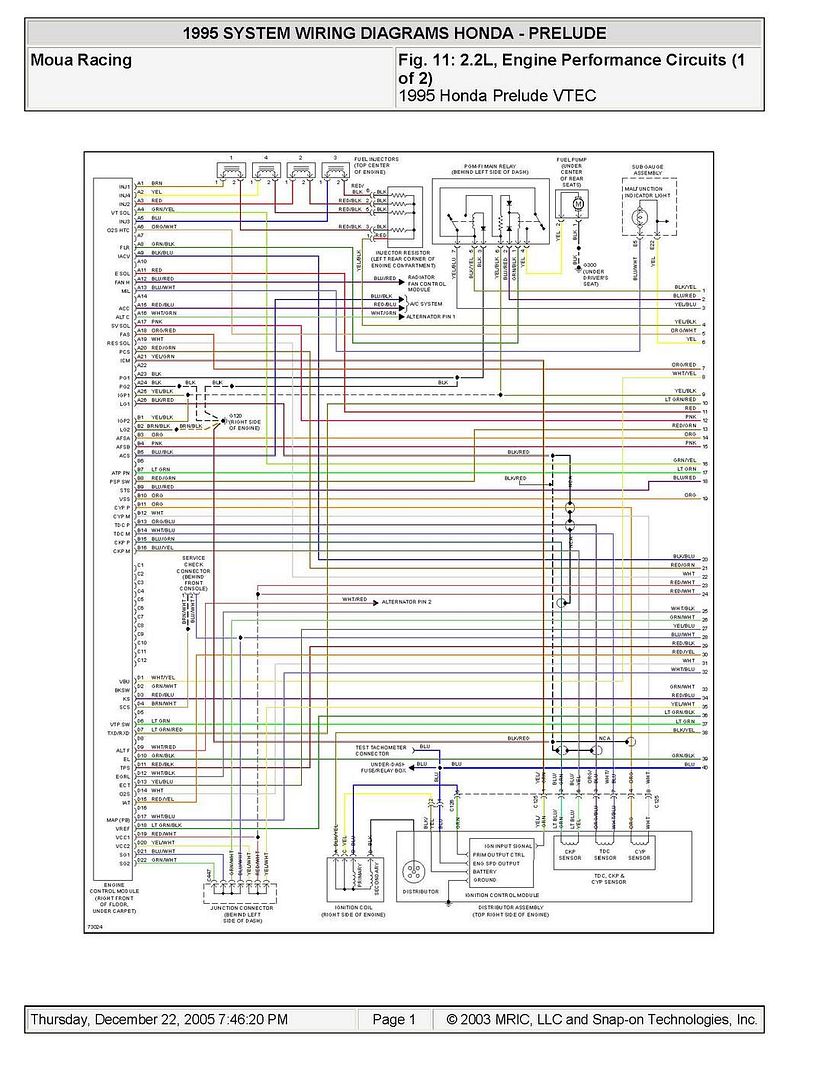 H22a Wiring Diagram Wiring Diagram